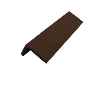 WPC L-Abschlussleiste - chocolate braun