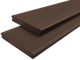 WPC Terrassendielen Komplettangebot vollprofil Dielen - chocolate braun