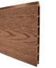 WPC Ersatzpaneel Holzmaserung - Redwood braun