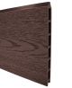 WPC Ersatzpaneel Holzmaserung - Chocolate braun